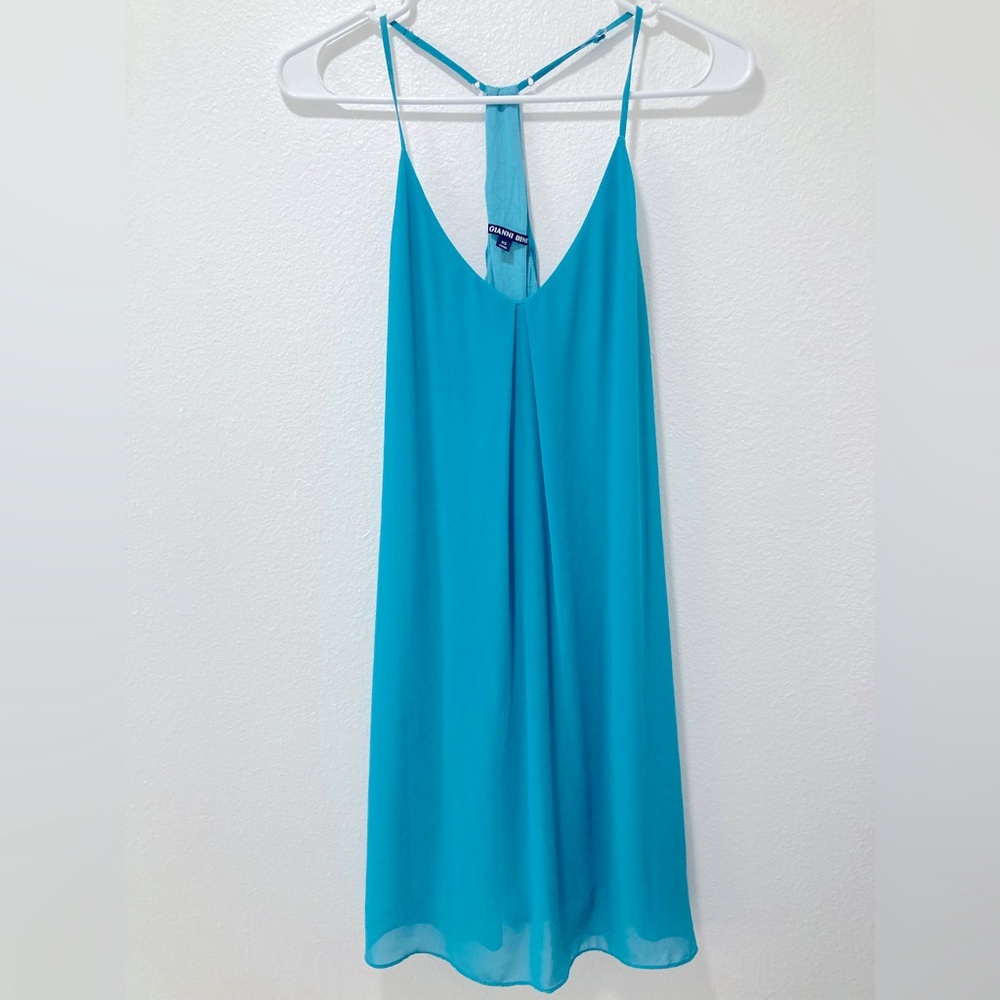 Gianna Bini aqua dress size extra small.